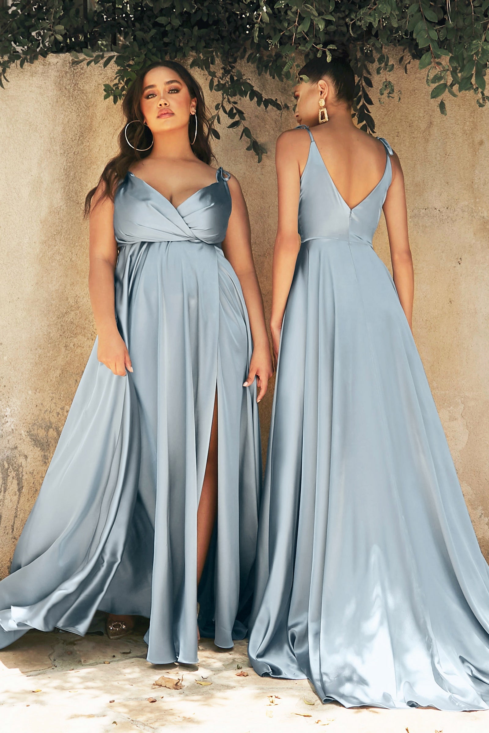Maxi Satin A-Line Satin Bridesmaid Dress Satin Prom Dress Satin Plus Size Dress UK UME London Mauve Destination Weddings 2