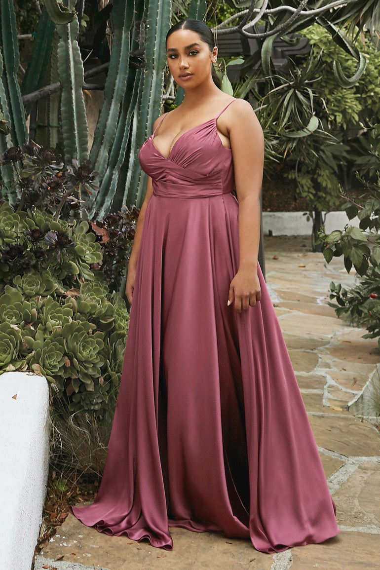 Soft Satin A-Line Dress With Sweetheart Neckline Satin Bridesmaid Dresses Satin Prom Dress Plus Size Dress UME London UK