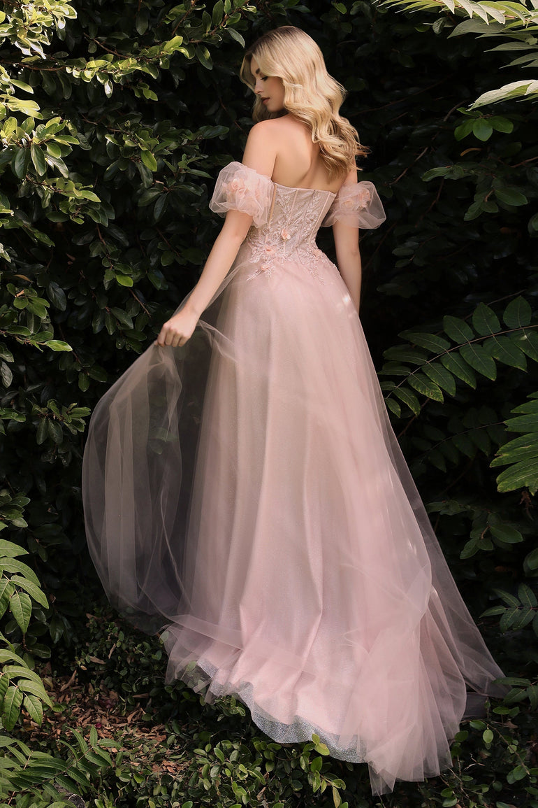 Strapless Floral Ball Gown Ball Dress London Coset Prom Dress Prom Dresses UME London UK Plus Size Destination Bridesmaids